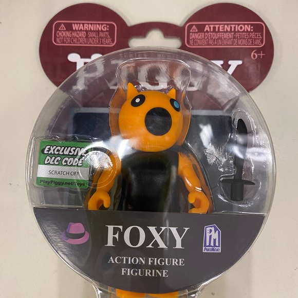 NIB Roblox PIGGY Series 1 Foxy 3.5" Action Figure - Picture 6 of 8